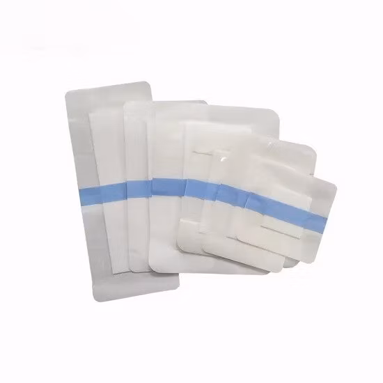 Medical Steriled Transparent Film Dressing with Styles of Frame, Pad, I. V., etc in Different Sizes