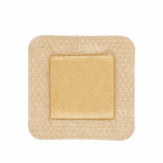 2018 Premium Sterile Adhesive Medical Silicone Foam Dressing for Foot Ulcer, Sacrum, Sacral Foam Dressing, Remove Scar, Burn Wound