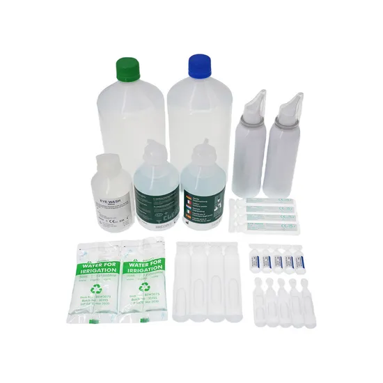 Sterile 0.9% Normal Saline Solutions for Eye Wash