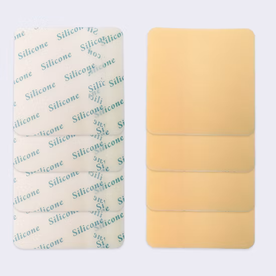 Hospital Transparent Foam Silicone Wound Dressing Manufacturer with CE ISO Supply