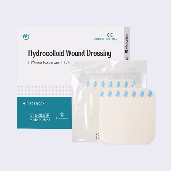 Medical Disposable Surgery Supplies Contact Layer Hydrocolloid Oil Gauze Dressing