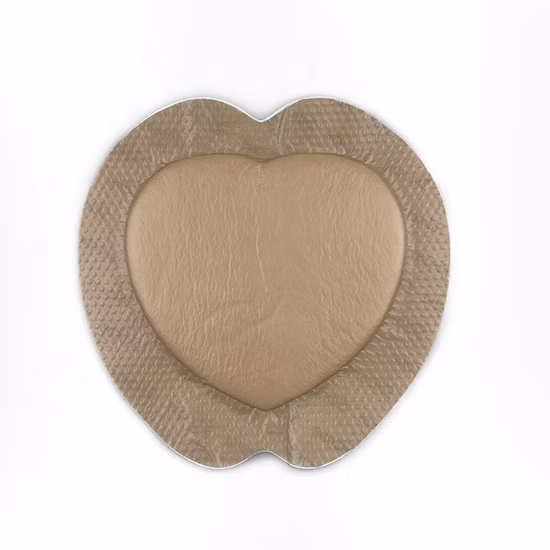 High Quality Waterproof Border Bedsore Sacral Dressing Sacral Silicone Foam Wound Dressing