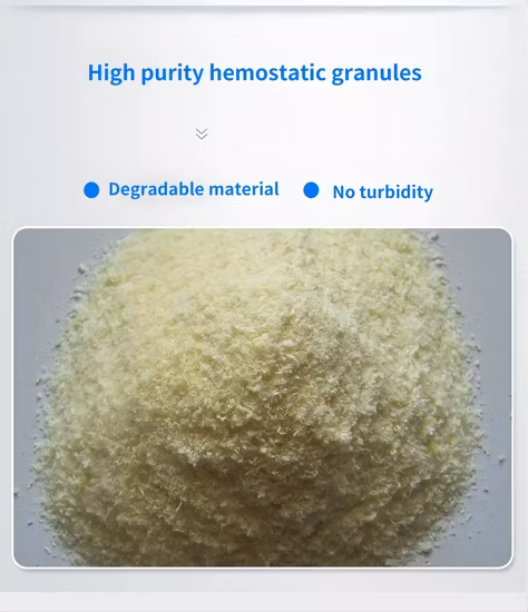 220G/M2 Rapid Hemostatic Z-Fold Chitosan Gauze Dressing for Outdoor Emergency Tactical